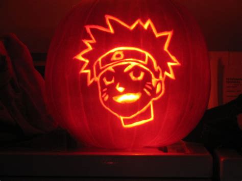 anime pumpkin templates